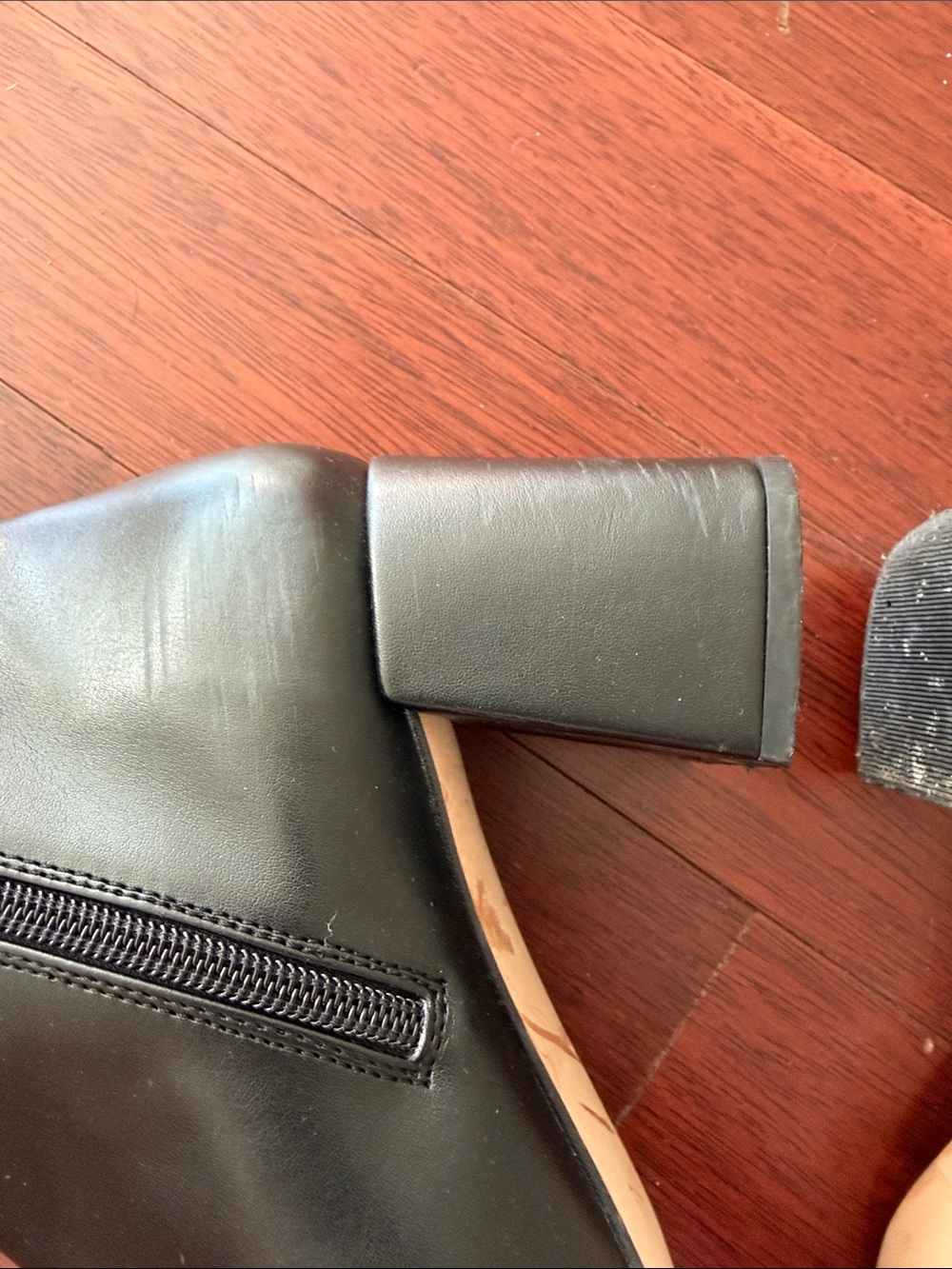 ALOHAS Black Vegan Square Toe Boots - Picture 8 of 9